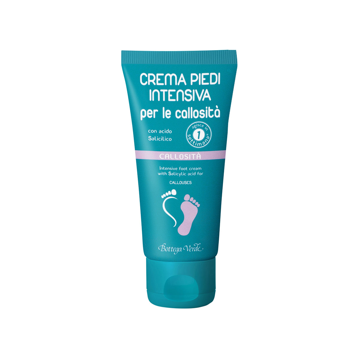 Crema piedi intensiva per le callosità con acido Salicilico (50ml) - callosità